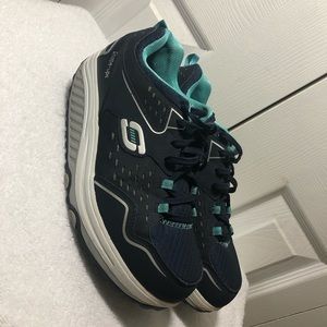Skechers Women Shape Ups 2.0 Navy/Light Blue